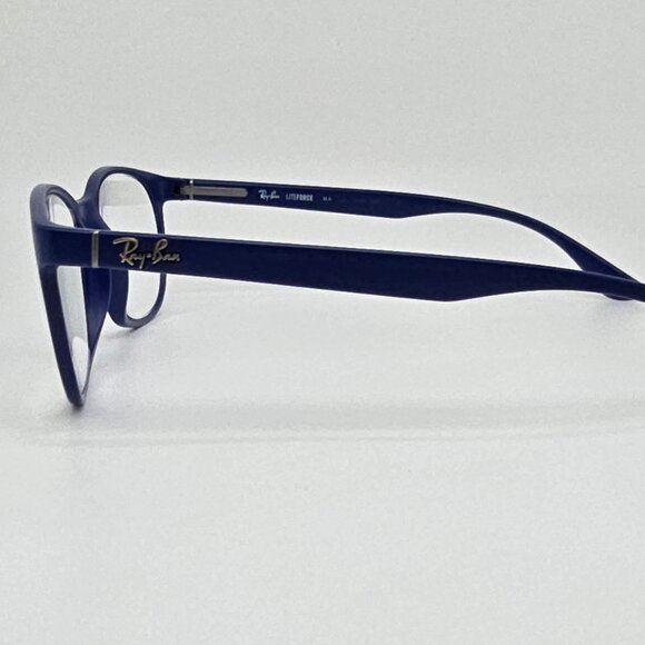 Ray-Ban RB7183 5207 Liteforce Matte Sand Blue Eyeglasses Frame Italy 53-19-145 - Picture 3 of 12